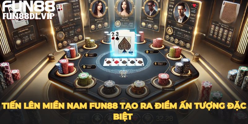 Tiến lên miền Nam FUN88 tạo ra điểm ấn tượng đặc biệt Tiến lên miền Nam FUN88 tạo ra điểm ấn tượng đặc biệt